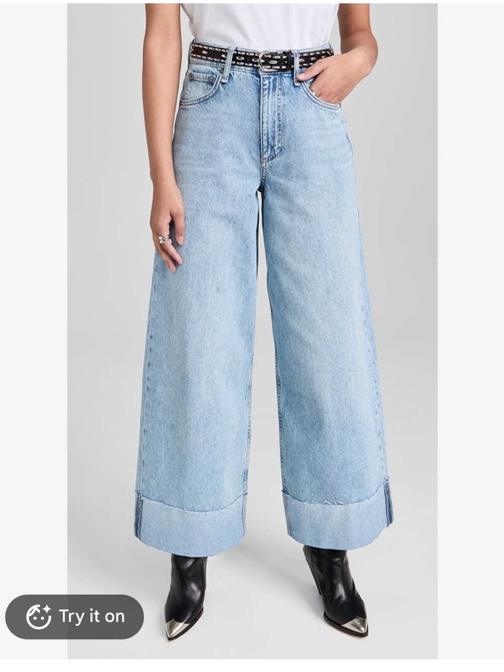RAG & BONE Wide leg jeans - Picture 8 of 8